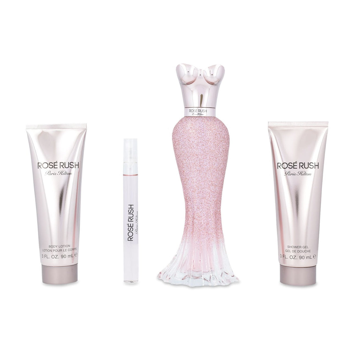 ESTUCHE ROSÉ RUSH PARIS HILTON