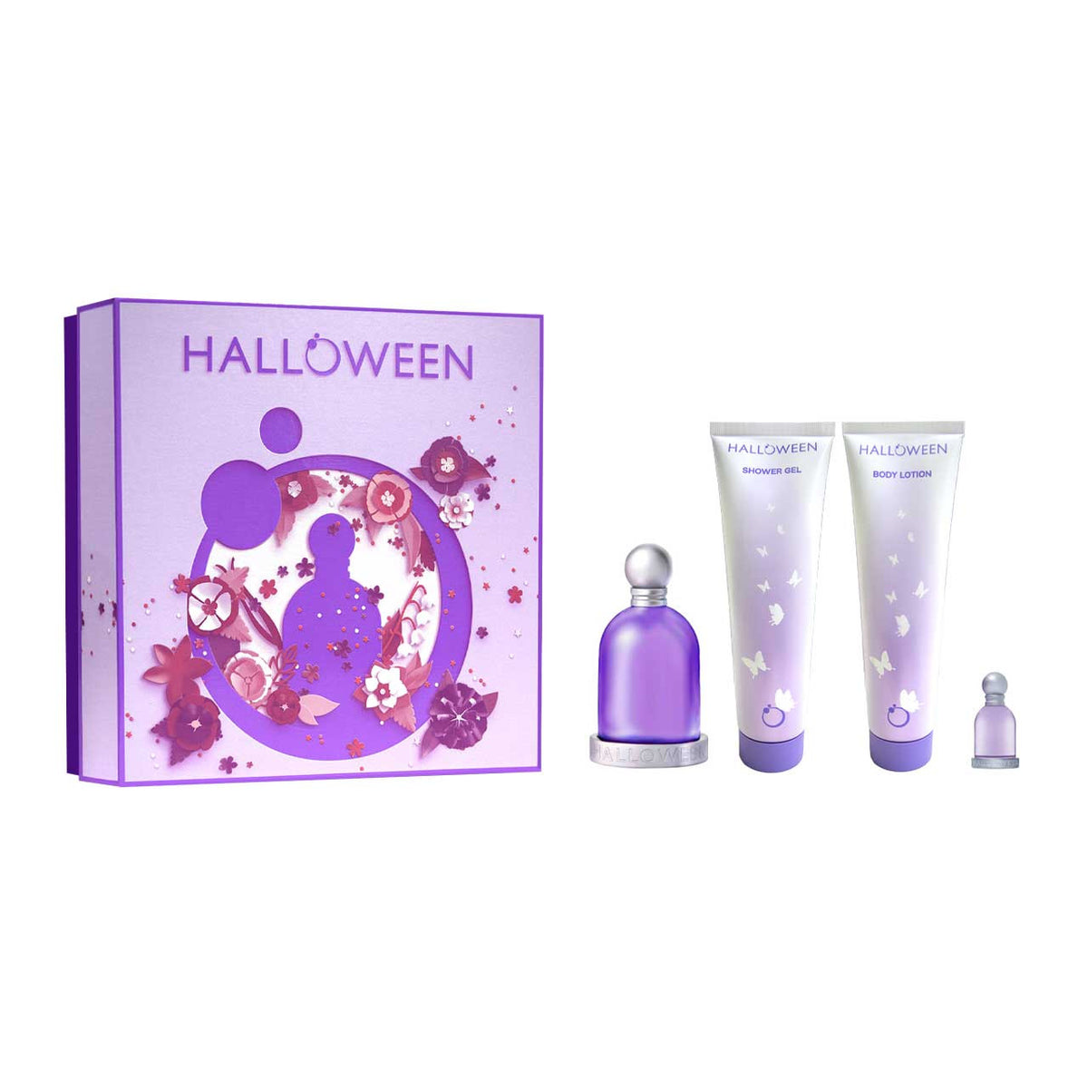 ESTUCHE HALLOWEEN MORADO DAMA