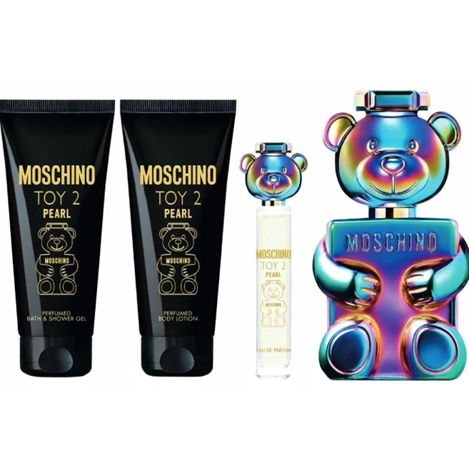 ESTUCHE MOSCHINO TOY 2 PEARL  4 PIEZAS