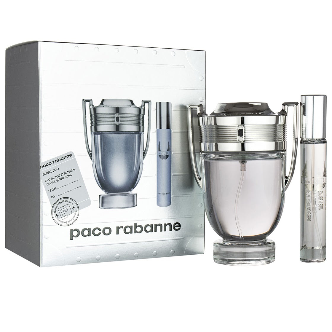 PACO RABANNE INVICTUS TRADICIONAL 100 Y 20ml