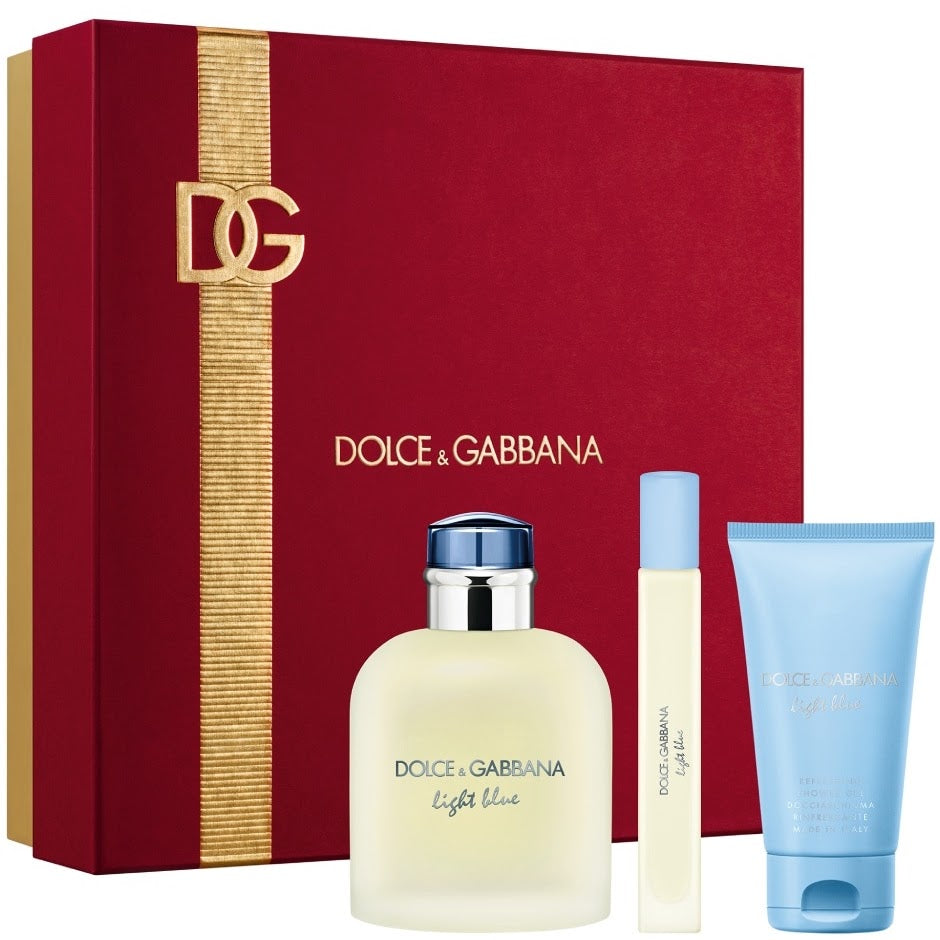 ESTUCHE DOLCE & GABBANA LIGHT BLUE CABALLERO  3pzs