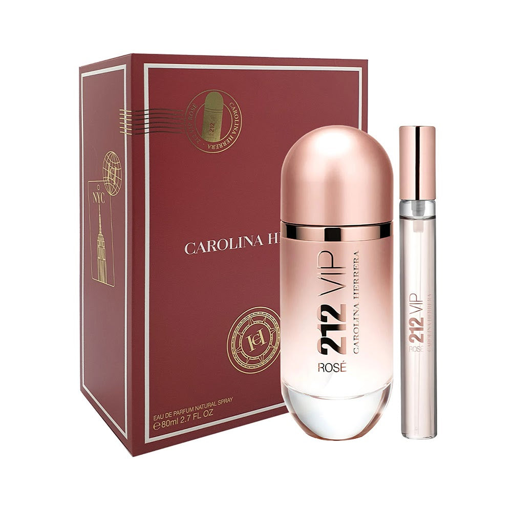 CAROLINA HERRERA SET 212 VIP ROSÉ   2 PIEZAS