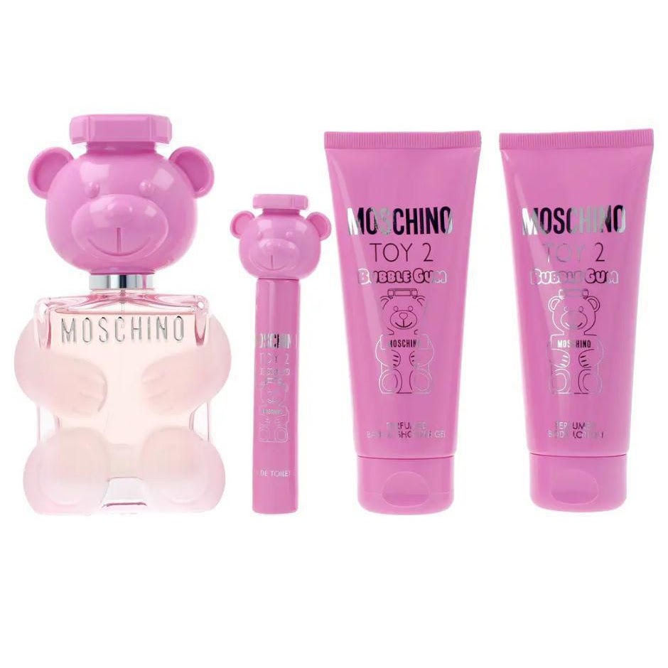 ESTUCHE MOSCHINO TOY 2 BUBBLE GUM  4 PIEZAS