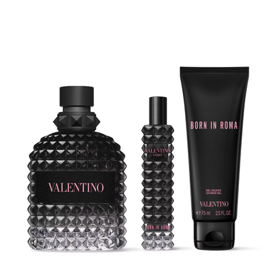 SET 3 PIEZAS VALENTINO BORN IN ROMA