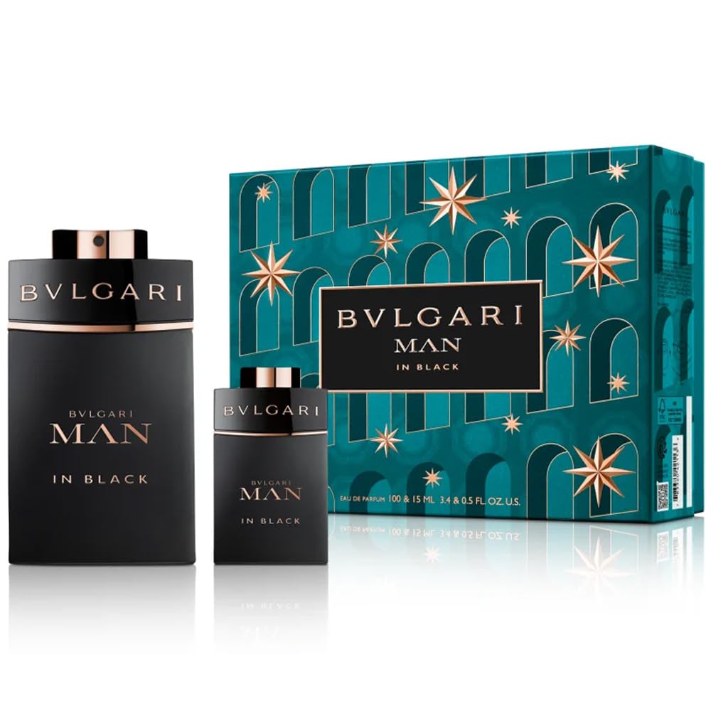 ESTUCHE BVLGARI MAN IN BLACK EDP 2 PIEZAS