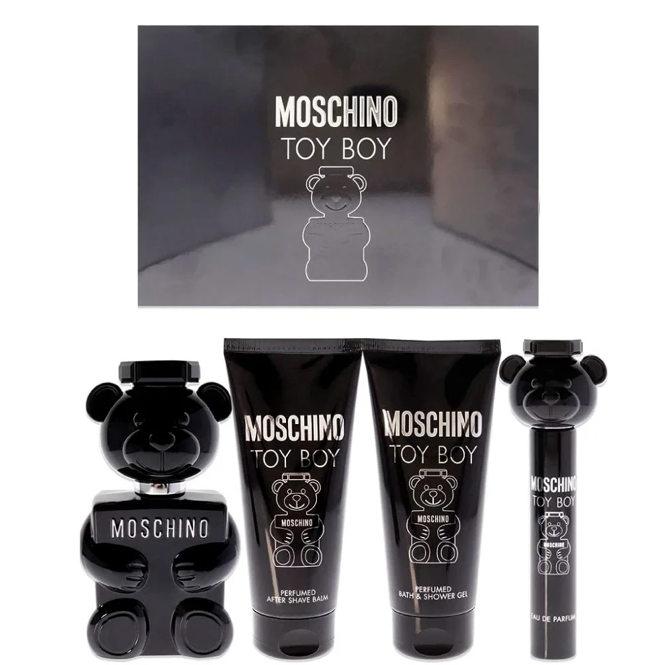 ESTUCHE MOSCHINO TOY 2   4 PIEZAS