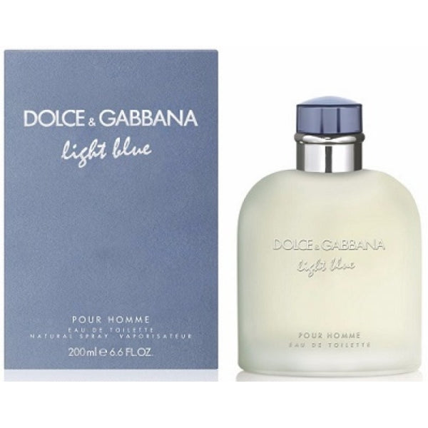 DOLCE & GABBANA LIGHT BLUE EDT FOR MEN 200ml