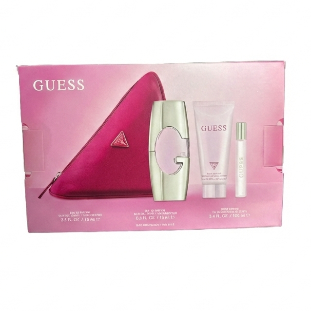 ESTUCHE GUESS WOMAN 4 PIEZAS